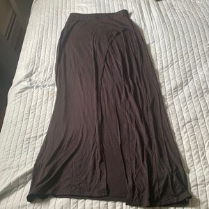Split long skirt size M